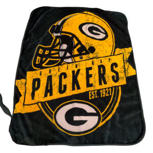 Northwest Green Bay Packers Fleece Blanket Multicolor 61x46 Big Logo
